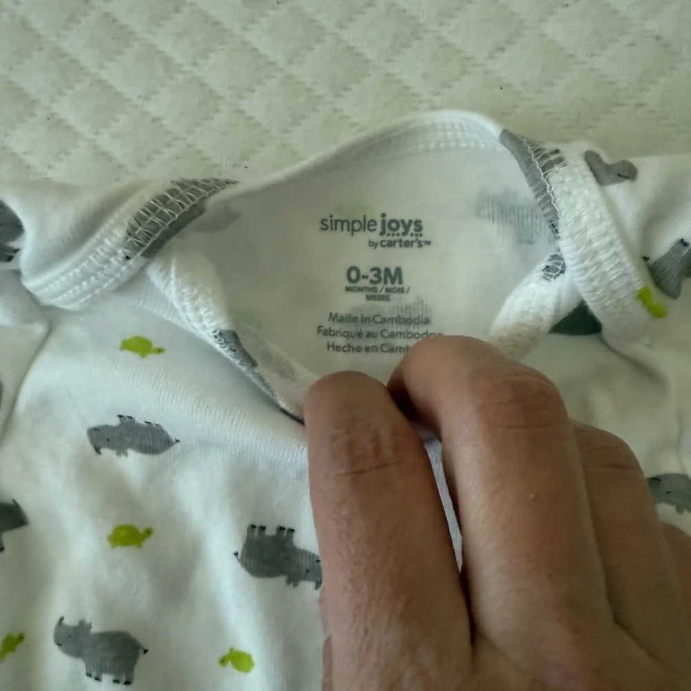Great Condition! Onesies, Pajamas, and Pants Set, 0-3 Months